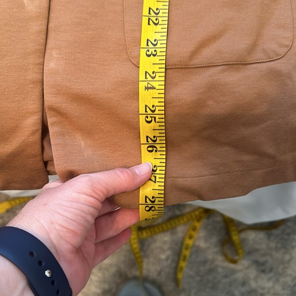 Garnet Hill Knit Relaxed Blazer, Size L - Picture 8 of 9